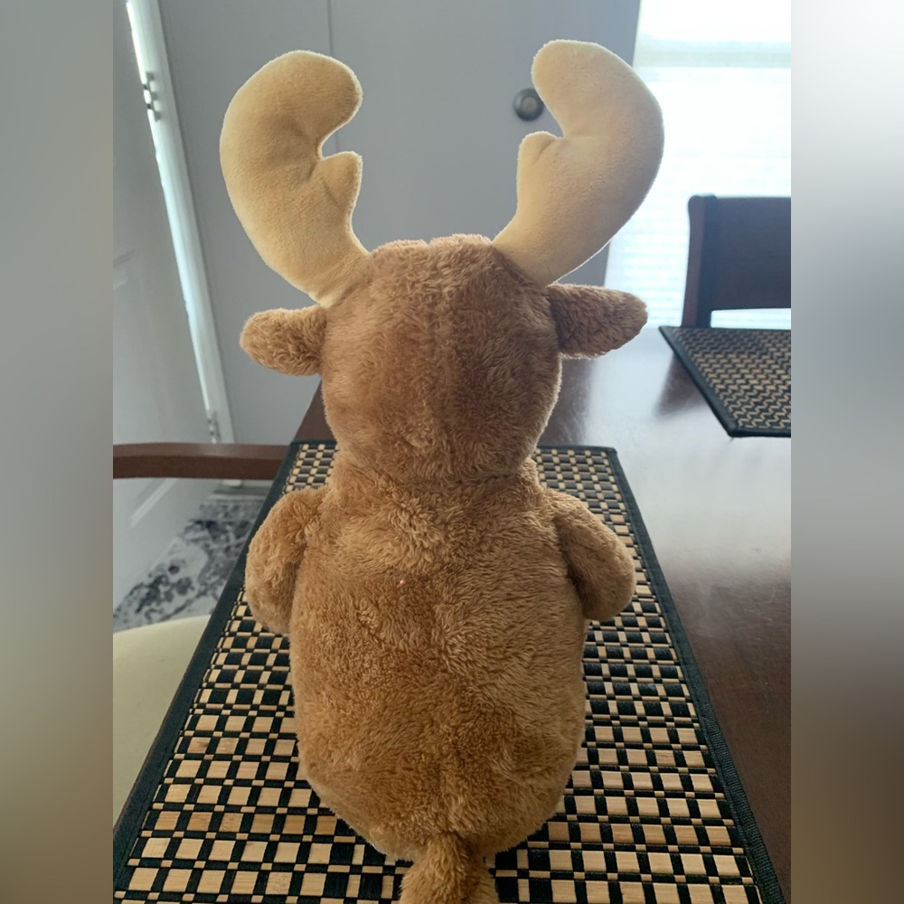 Kohl's Cares Brown Plush Moose Stuffed Animal - Picture 4 of 5